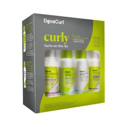 Deva Curl Curly Kit curls on the go